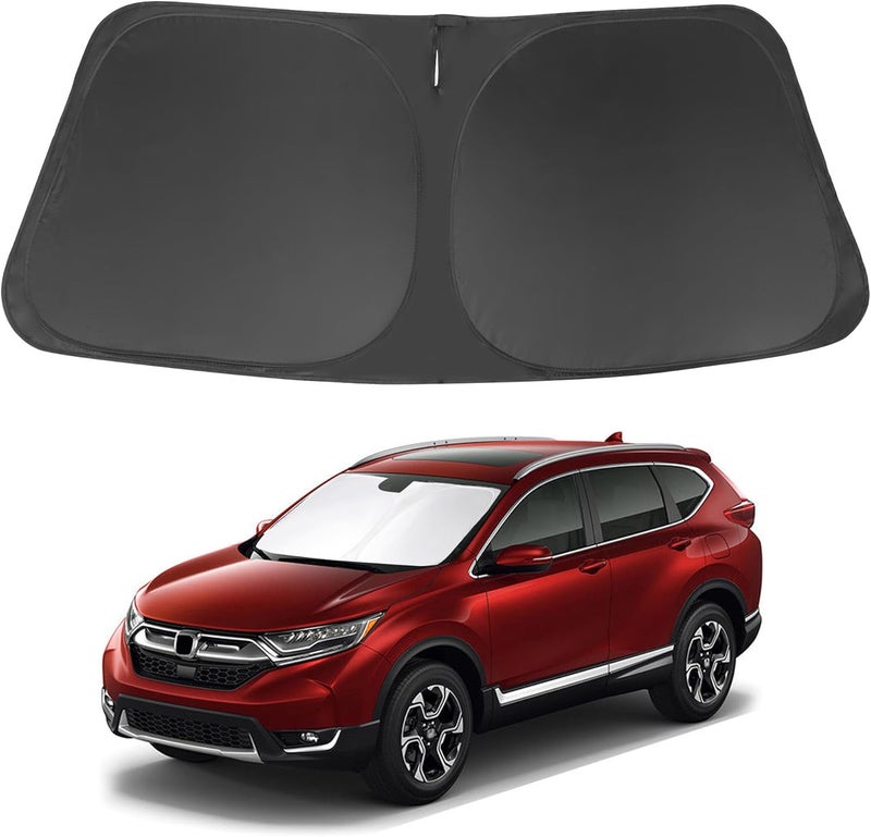 LHFLIVE Windshield Sun Shade Compatible with 2017 2018 2019 2020 2021 2022 Honda CRV CR-V Accessories Window Sunshade Sun Visor Protector Keep Car Cooler - Image 1